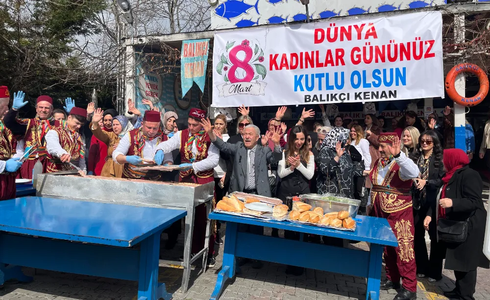 BALIKÇI KENAN’DA KADINLARA BALIK EKMEK 5 GÜN BEDAVA