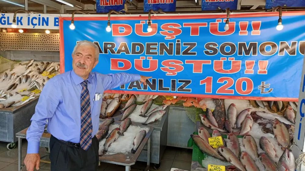 FAYDASI SAYMAKLA BİTMEYEN KARADENİZ SOMONU 120 LİRADAN SATILIYOR